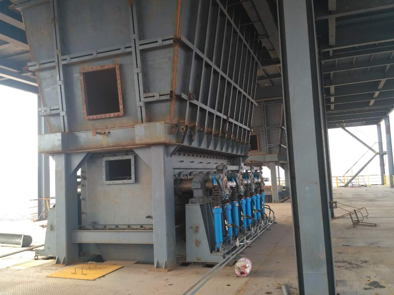 Pictures of the undergoing pelletizing project of Jiangsu Xingda Steel company.
